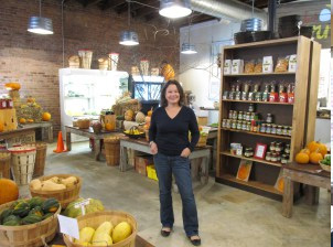 Carmen Macias Erdmann-Owner Court Street Market in Florence, Al